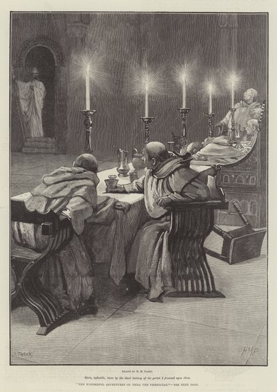 De vidunderlige eventyr af fønikeren Phra af Henry Marriott Paget